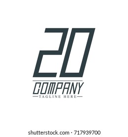 Initial Letter ZO Design Logo Template