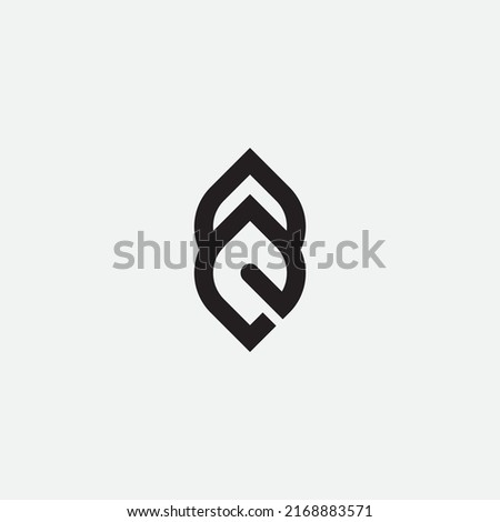 Initial letterAE monogram logo design.