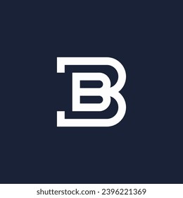 initial letters BB monogram logo