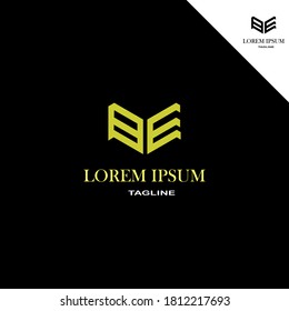 
INITIAL LETTERS BE CREATIVE SIMPLE LOGO
