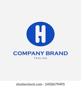 Initial letters GH or GHD logo design with Creative Style alphabet symbol.