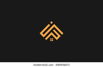 Initial Letters if, d, a Real Estate Luxury house Logo Vector for Business, Building, Architecture