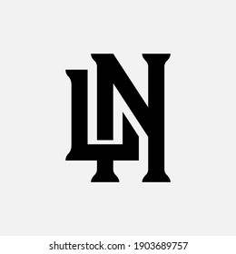 Ln Logo Images Stock Photos Vectors Shutterstock