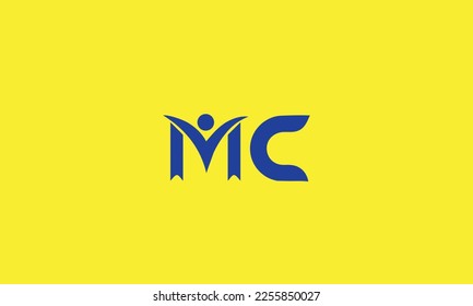 Initial Letters  of MC M C Logo