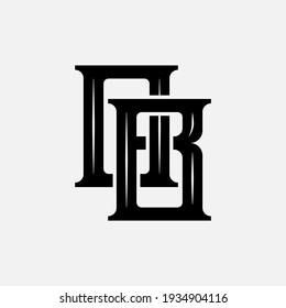 Initial letters O, B, OB or BO overlapping, interlock, monogram logo, black color on white background