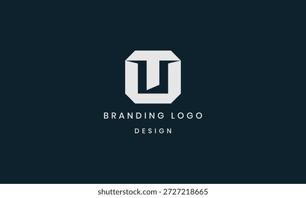 Initial letters OT, TO circular logo with vector logo design template elements.