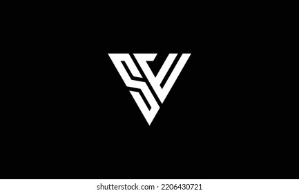 Initial Letters SE, se Logo Design vector