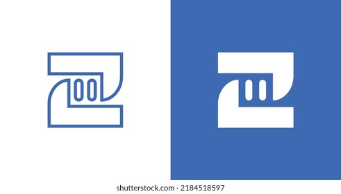 Paquete de diseños con el logotipo de las letras iniciales Z. Será adecuado para qué empresa o nombre de marca inician esas iniciales.