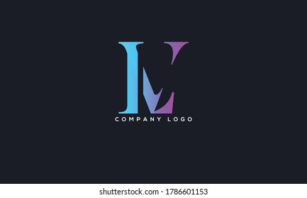 Plantilla vectorial de diseño de logotipo LV de carta vinculada inicial. Resumen creativo Ilustración del vector de diseño del logotipo LV