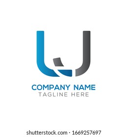 Initial LJ letter Business Logo Design vector Template. Abstract Letter LJ logo Design