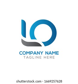 Initial LO letter Business Logo Design vector Template. Abstract Letter LO logo Design