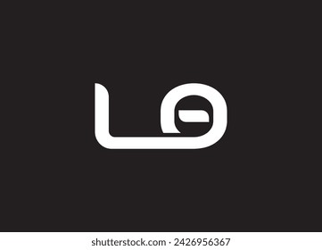 Initial LO letter Business Logo Design vector Template. 