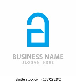 initial A Lock American A Bank logo