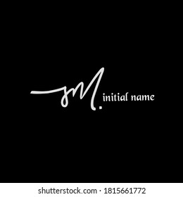 Initial logo for business and personal or professional