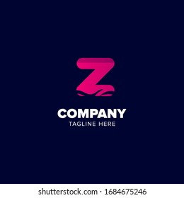 Initial Logo Design Alphabet Z