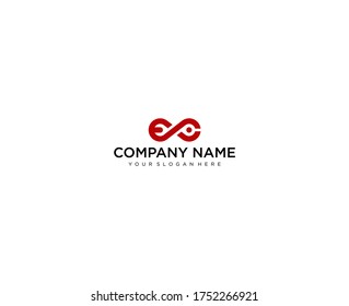 Initial logo design CE and EC. Monochrome monogram, minimal linear creative symbol. Universal elegant vector sign design. Premium business logo. Graphic alphabet symbol for company business identity