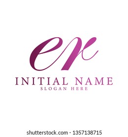 re initial logo design with a creative and minimalist concept. Vector EPS 10.