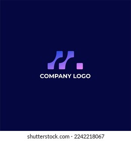 diseño inicial de logotipo para empresa digital