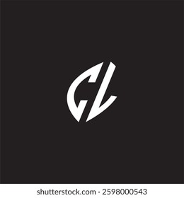 Initial logo design esport CL gaming and bold concept