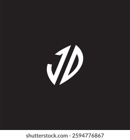 Initial logo design esport JD gaming and bold concept