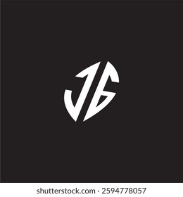 Initial logo design esport JG gaming and bold concept 