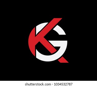 Initial Logo Design KG