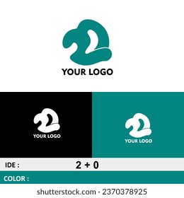 Initial logo design with a unique style that you can choose and use for your business logo