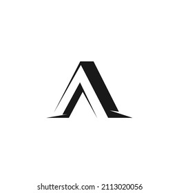 A initial logo design - vector design letter a