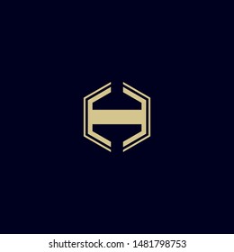 initial logo design vector symbol brand identity icon