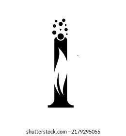 Initial I logo design vector Template. Abstract Letter I logo design