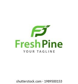 Initial logo F and P Natural and Fresh