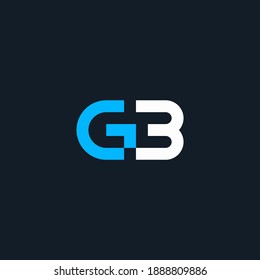 initial logo G3 flat monogram