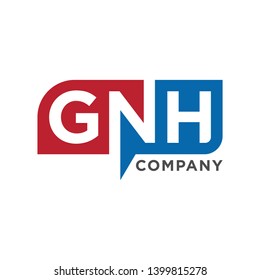 initial logo GNH your company