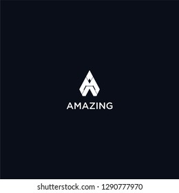 A initial logo icon