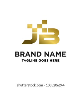 initial logo JB your company
