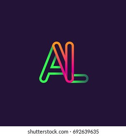 Letter Al Logo Images Stock Photos Vectors Shutterstock