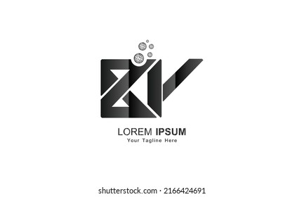 The initial logo of the letter BY in the blue Globe