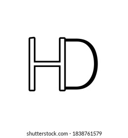 Initial Logo Letter HD Monogram