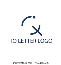 Initial Logo With Letter IQ