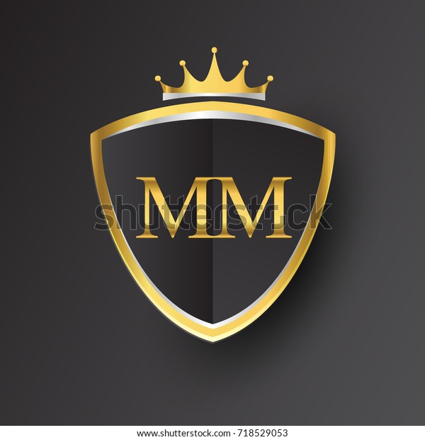 Initial Letter Mm Logotype Company Name Stock Vector (Royalty Free)  1024399552, Shutterstock