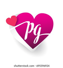 initial logo letter QI with heart shape red colored, logo design for wedding invitation, wedding name and business name
