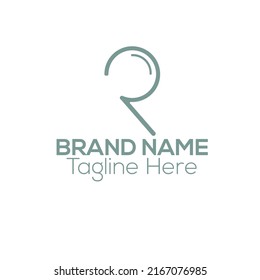 Initial Logo With Letter R
