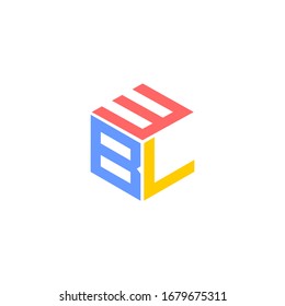 Initial logo with the letter WBL