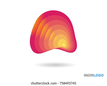 A initial logo. letter for your new startup
