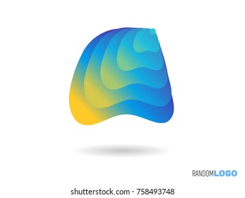 A initial logo. letter for your new startup