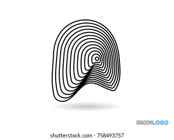A initial logo. letter for your new startup