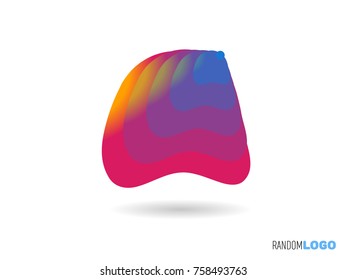 A initial logo. letter for your new startup