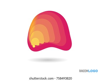 A initial logo. letter for your new startup