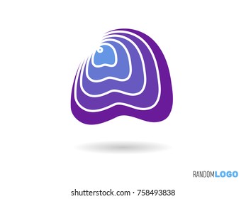 A initial logo. letter for your new startup