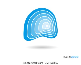A initial logo. letter for your new startup